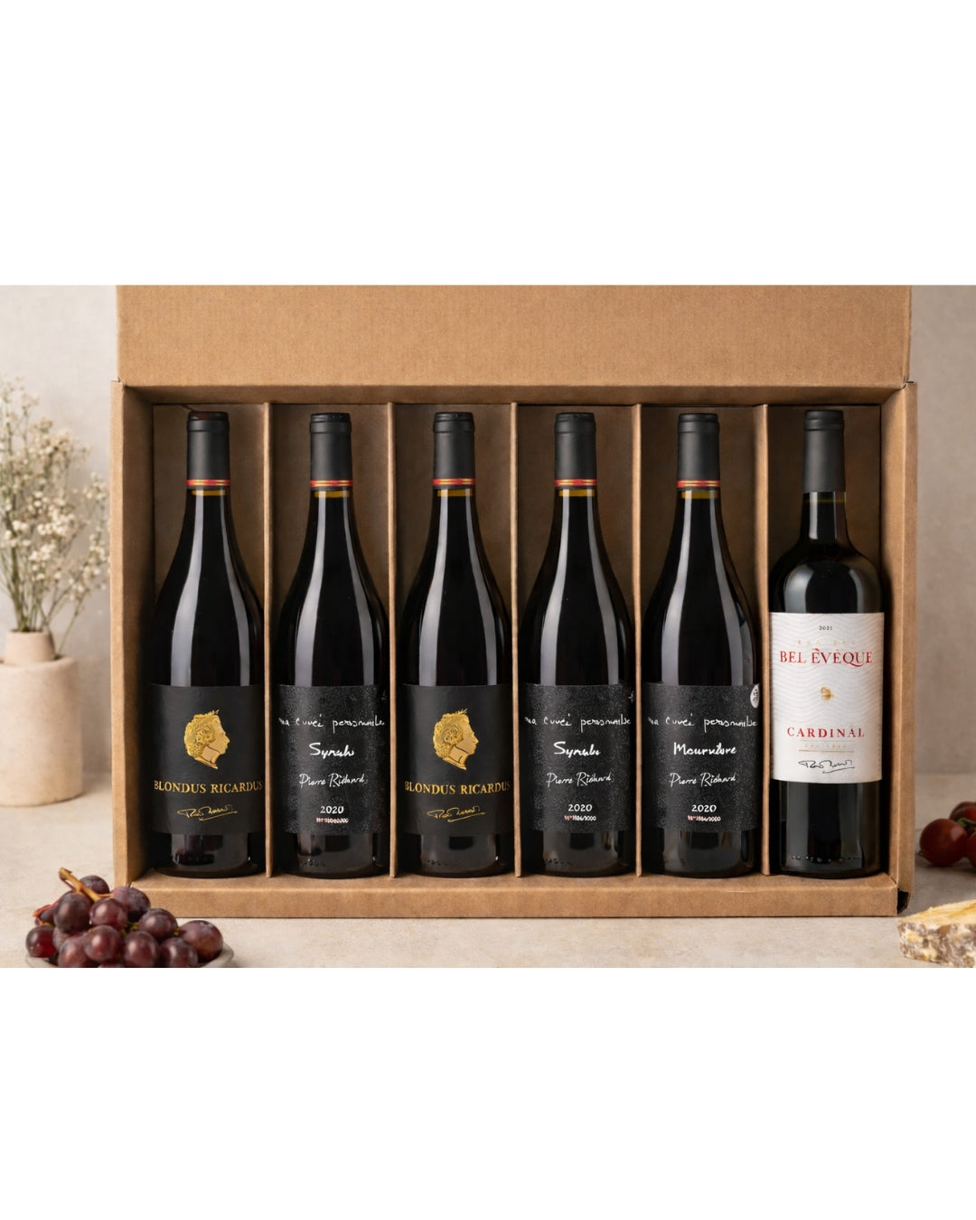 Coffret Signature Pierre Richard - 6 bouteilles