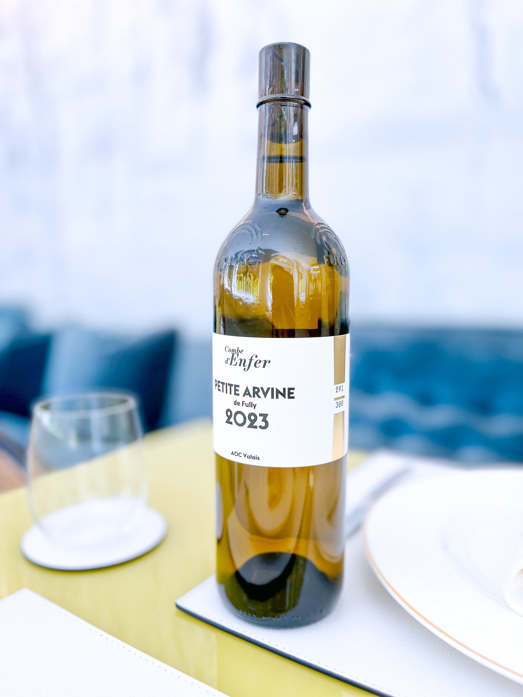 Valais – Combe d’Enfer, Petite Arvine, Notre Sélection Vigneronne – Gérard Dorsaz 2024