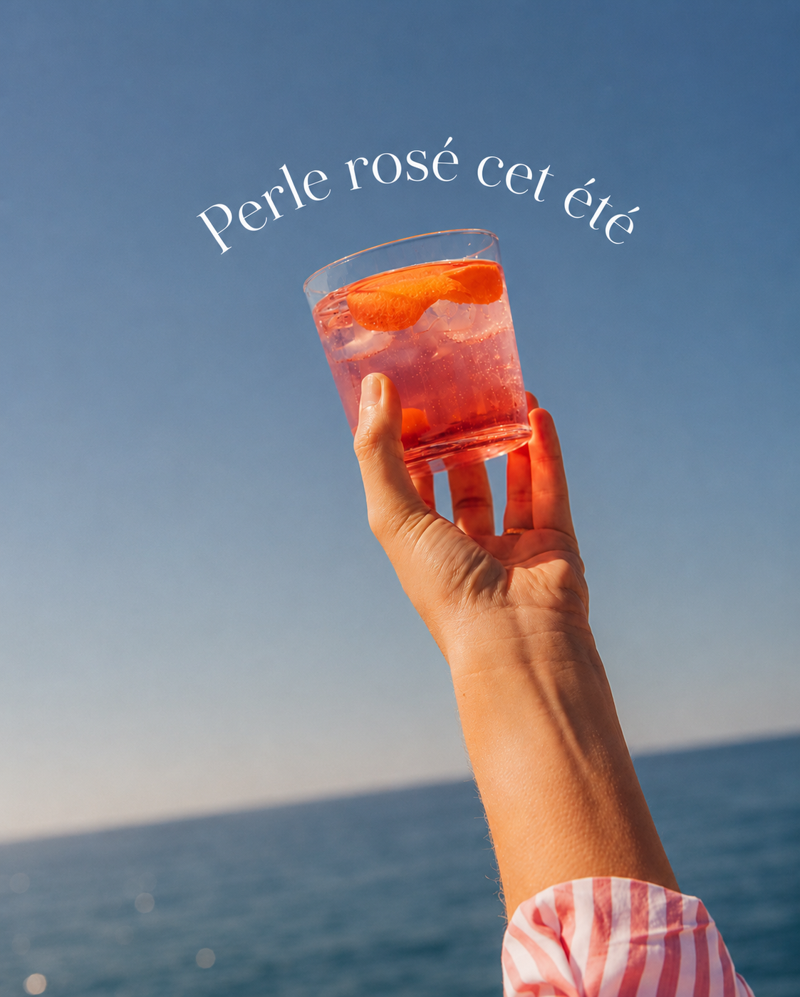 Perle Rose de Lavaux - Boisson sans sans alcool à base de raisin