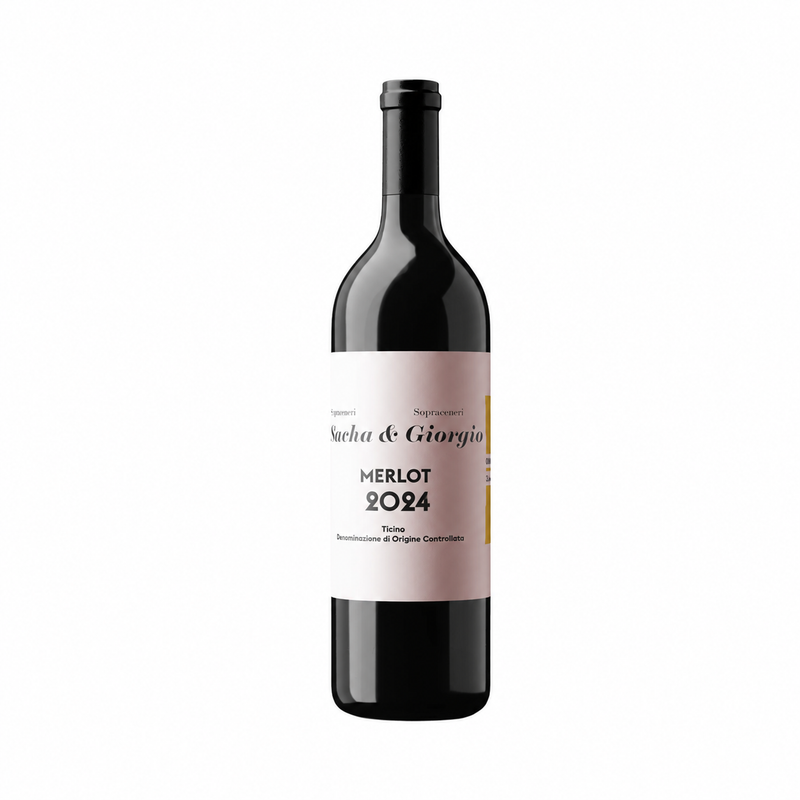 Tessin, Sacha & Giorgio, Merlot, Notre Sélection Vigneronne – Azienda Mondò, Cantina Pelossi 2024