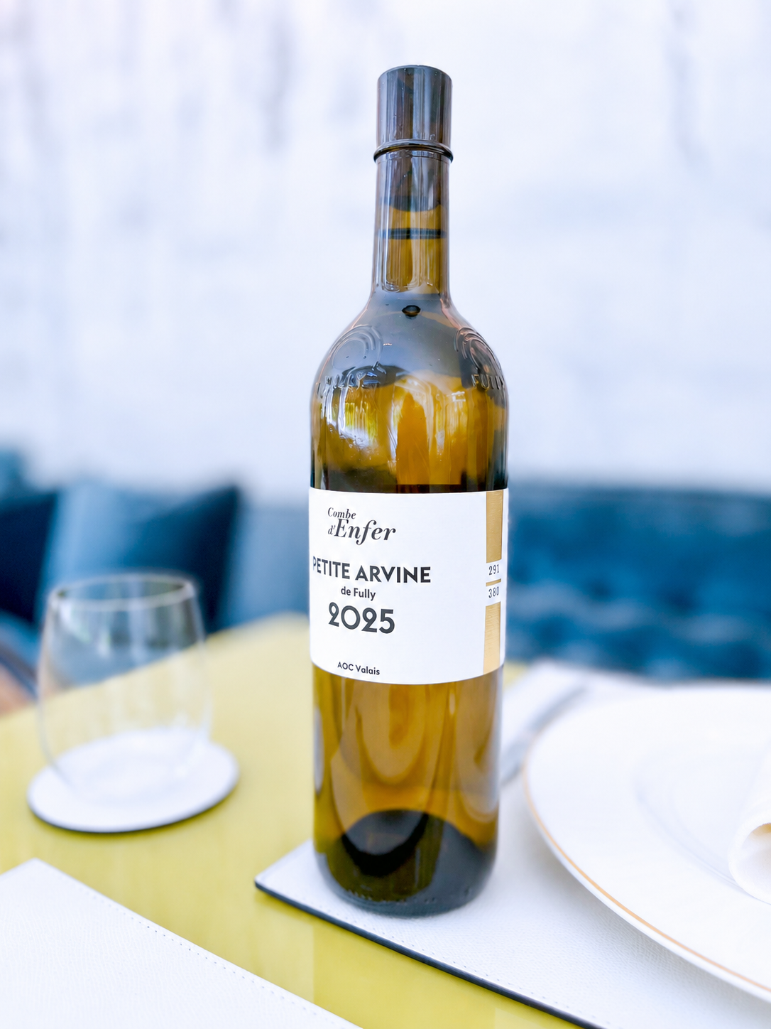 Petite Arvine de Fully, cuvée Notre Sélection Vigneronne